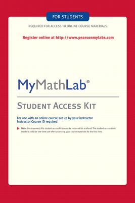 Mylab Math -- Standalone Access Card