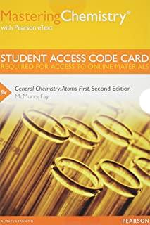 Mastering Chemistry with Pearson Etext -- Standalone Access Code Card -- For General Chemistry: Atoms First