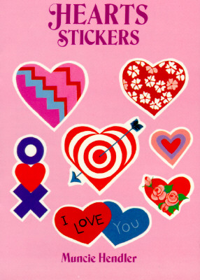 Hearts Stickers: 28 Pressure-Sensitive Designs