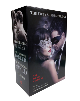 Fifty Shades Trilogy: The Movie Tie-In Editions with Bonus Poster: Fifty Shades of Grey, Fifty Shades Darker, Fifty Shades Freed