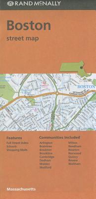 Rand McNally Boston, Massachusetts Street Map