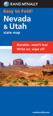 Rand McNally Easy to Fold: Nevada & Utah (Laminated Fold Map)
