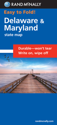 Rand McNally Easy to Fold: Delaware, Maryland (Laminated Fold Map)