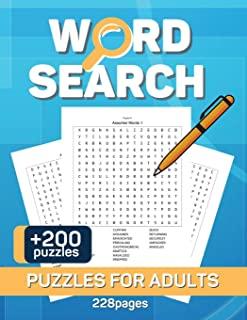 Word Search Puzzles Book for Adults: Crossword Puzzle Book For Adult, Activity Book - Activities for Seniors - Large Print with a Huge Supply of Puzzl