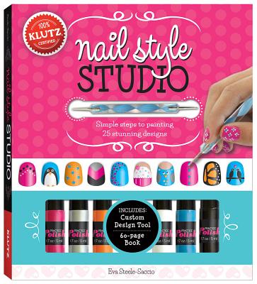Nail Style Studio: Simple Steps to Painting 25 Stunning Designs [With 6 Bottles of Nail Polish, Custom Design Tool and 250 Stick-On Stencils]