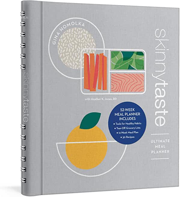 The Skinnytaste Ultimate Meal Planner: 52-Week Meal Planner with 35+ Recipes, a 12-Week Meal Plan, Tear-Out Grocery Lists, and Tools for Healthy Habit