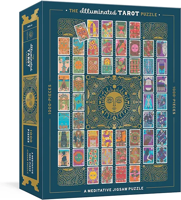 The Illuminated Tarot Puzzle: A Meditative 1000-Piece Jigsaw Puzzle: Jigsaw Puzzles for Adults