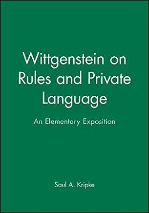 Wittgenstein Rules and Private