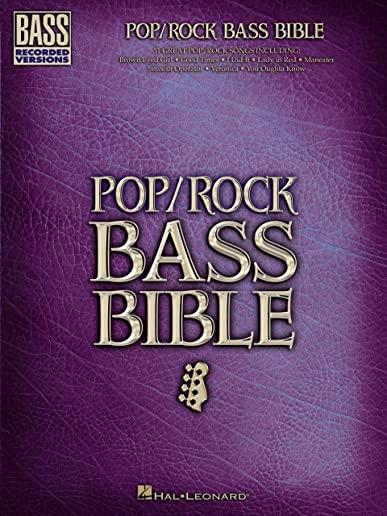 Pop/Rock Bass Bible