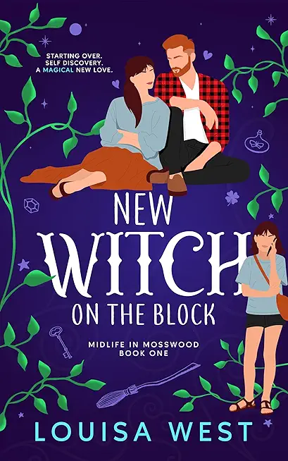 New Witch on the Block: A Paranormal Women's Fiction Romance Novel (Mosswood #1)