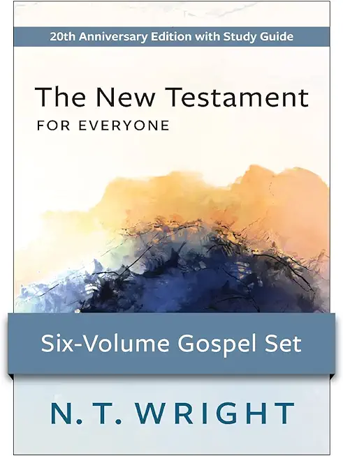 New Testament for Everyone Gospel Set: 20th Anniversary Edition with Study Guide