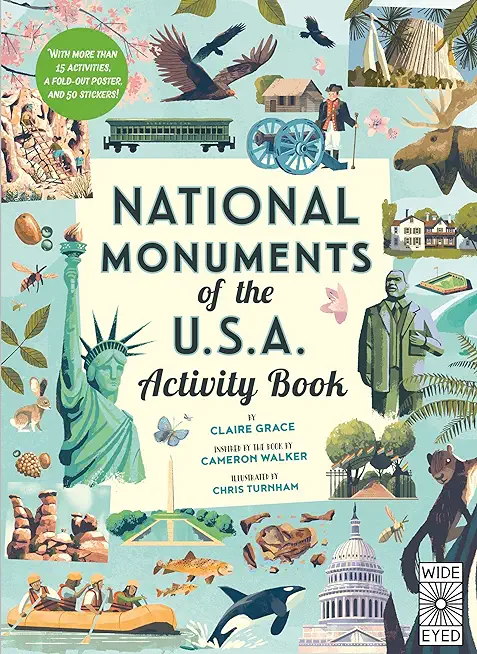 National Monuments of the USA Activity Book: With More Than 25 Activities, a Fold-Out Poster, and 30 Stickers!