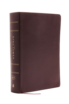 The King James Study Bible, Bonded Leather, Burgundy, Full-Color Edition