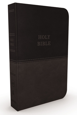 KJV, Thinline Bible, Large Print, Imitation Leather, Red Letter Edition