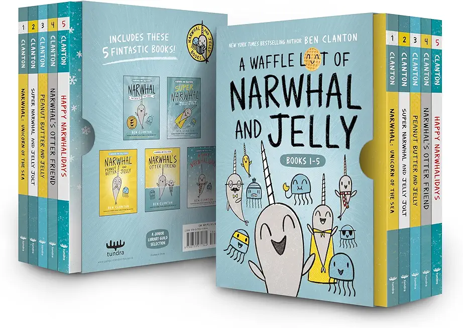 A Waffle Lot of Narwhal and Jelly (Hardcover Books 1-5)