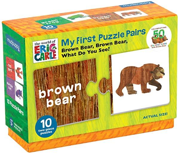 My First Puzzle Pairs: The World of Eric Carle(tm) Brown Bear, Brown Bear, What Do You See?