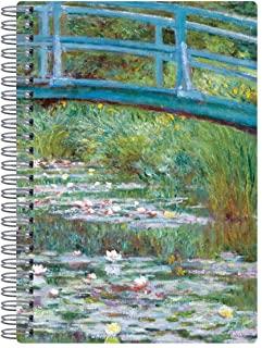 Monet Footbridge Wire-O Journal 6 X 8.5