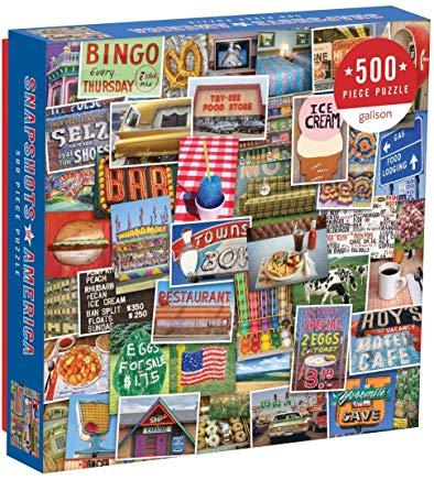 Snapshots of America 500 Piece Puzzle