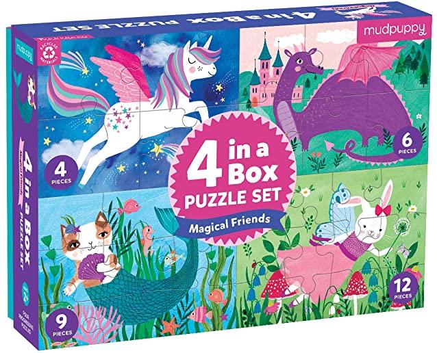 Magical Friends 4 in a Box Puzzle Set