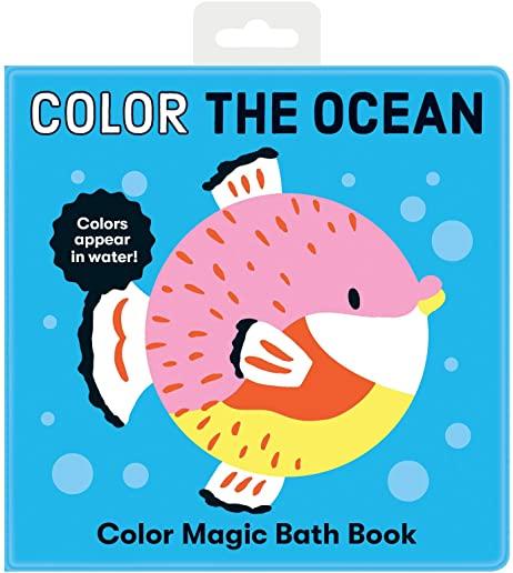 Color the Ocean Color Magic Bath Book