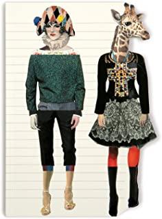 Christian LaCroix Heritage Collection Love Who You Want Die-Cut Notebook--Harlequin & Giraffe