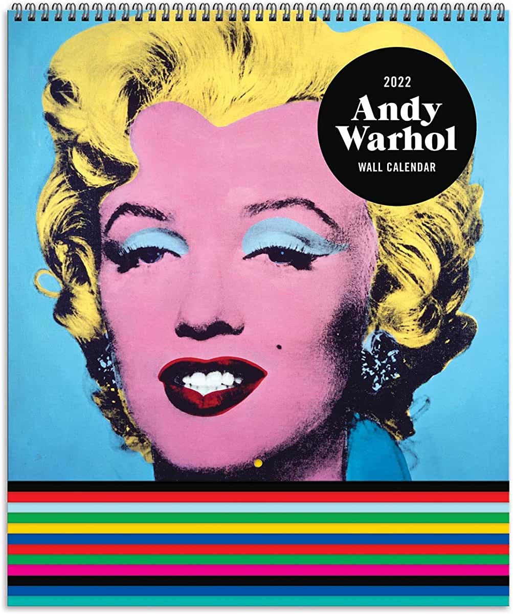 Andy Warhol 2022 Tiered Wall Calendar