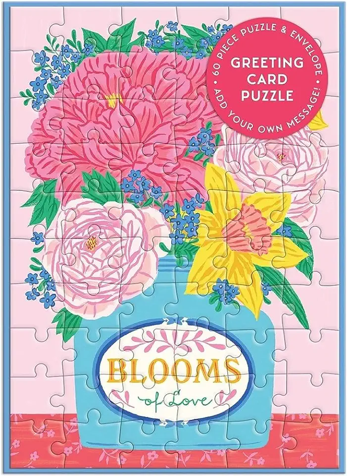 Blooms of Love Greeting Card Puzzle