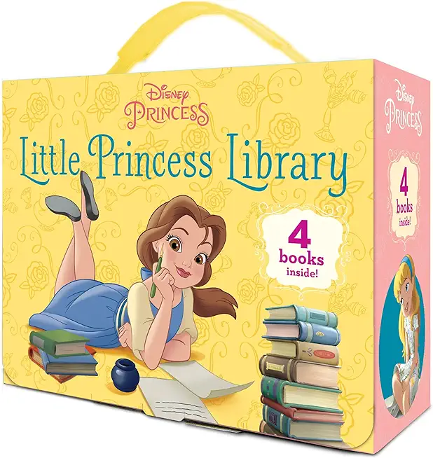 Little Princess Library (Disney Princess): Disney Cinderella; Disney the Little Mermaid; Disney Moana; Disney Beauty & the Beast