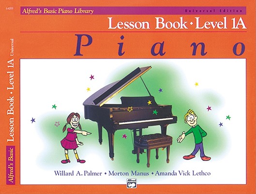 Alfred's Basic Piano Library Lesson Book, Bk 1a: Book & CD