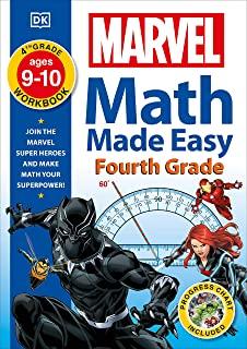 Marvel Math Made Easy, Fourth Grade: Join the Marvel Super Heroes and Make Math Your Superpower!