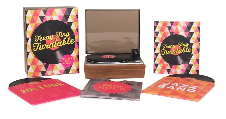 Teeny-Tiny Turntable: Includes 3 Mini-Lps to Play!