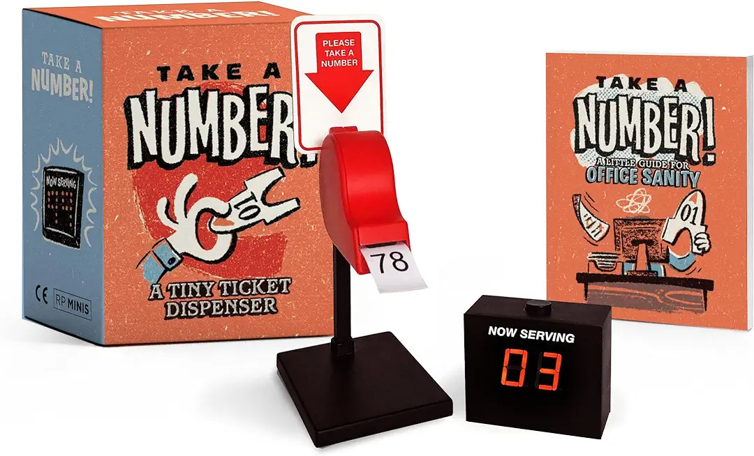 Take a Number!: A Tiny Ticket Dispenser