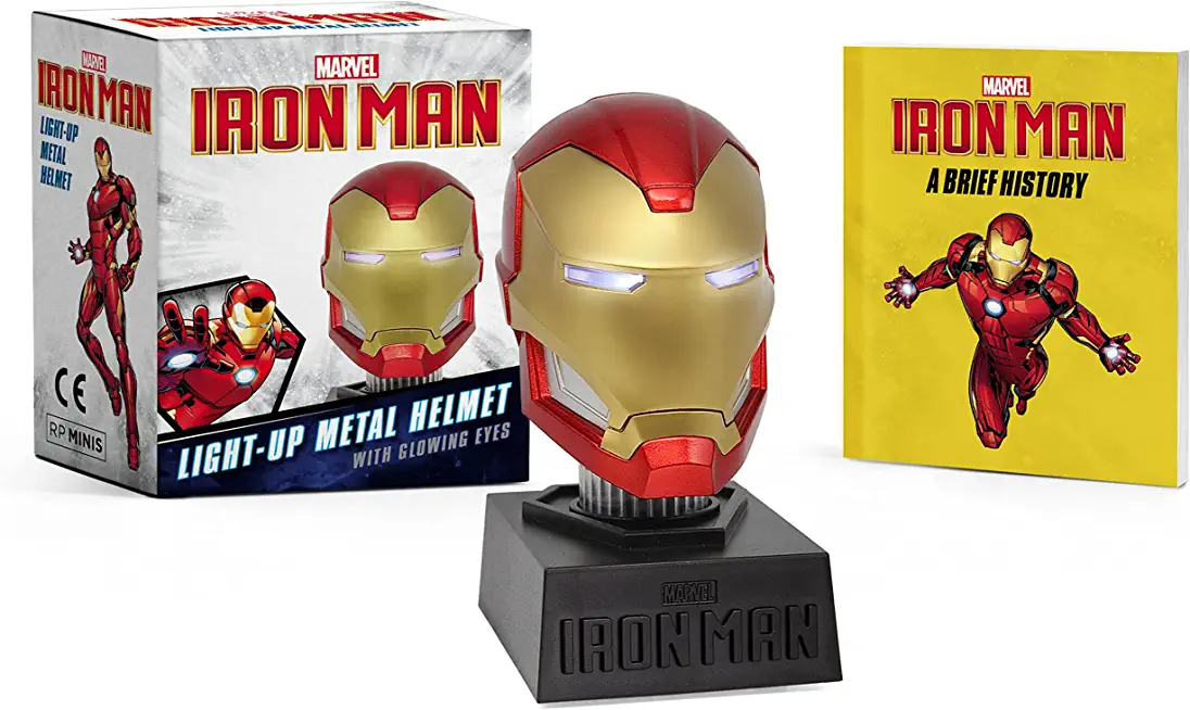 Marvel: Iron Man Light-Up Metal Helmet: With Glowing Eyes