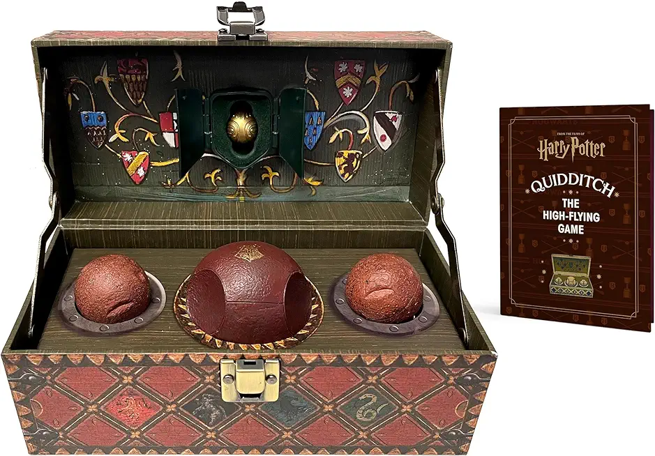Harry Potter Collectible Quidditch Set (Includes Removeable Golden Snitch!): Revised Edition