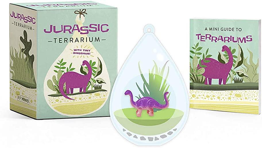 Jurassic Terrarium: With Tiny Dinosaur!