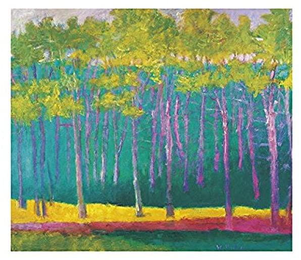 Wolf Kahn: Magenta, Green and Yellow Boxed Small Notecards