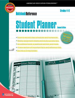 Student Planner, Grades 4 - 8: Second Edition