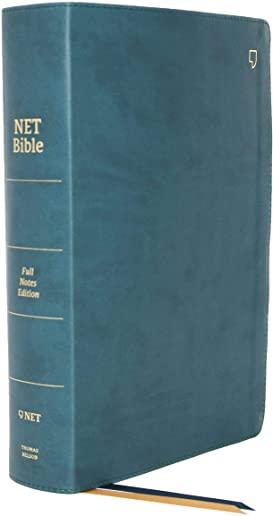 Net Bible, Full-Notes Edition, Leathersoft, Teal, Comfort Print: Holy Bible