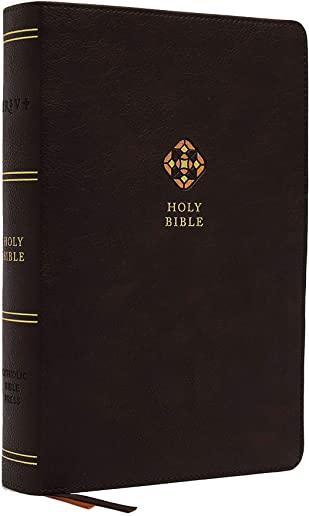 Nrsv, Catholic Bible, Journal Edition, Leathersoft, Brown, Comfort Print: Holy Bible
