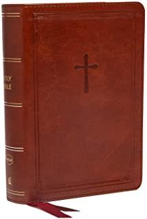 Nkjv, Reference Bible, Compact, Leathersoft, Brown, Red Letter Edition, Comfort Print: Holy Bible, New King James Version