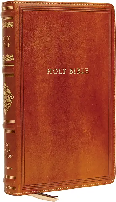 Kjv, Sovereign Collection Bible, Personal Size, Leathersoft, Brown, Thumb Indexed, Red Letter Edition, Comfort Print: Holy Bible, King James Version