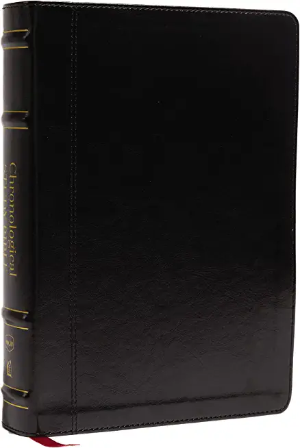 Nkjv, Chronological Study Bible, Leathersoft, Black, Comfort Print: Holy Bible, New King James Version