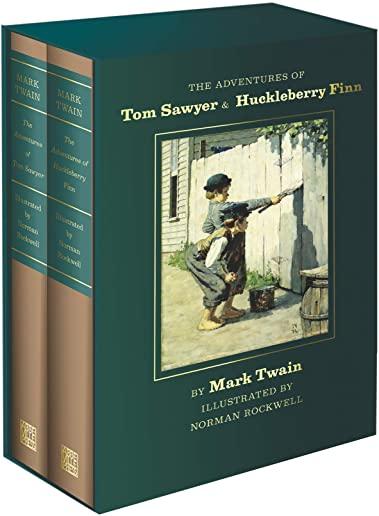 The Adventures of Tom Sawyer and Huckleberry Finn: Norman Rockwell Collector's Edition