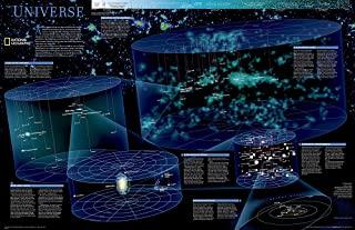 National Geographic: The Universe Wall Map (31.25 X 20.25 Inches)