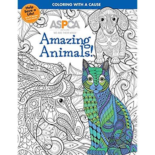ASPCA Adult Coloring for Pet Lovers: Amazing Animals!