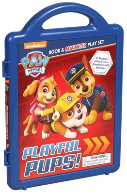 Nickelodeon Paw Patrol: Playful Pups!: Book & Magnetic Play Set