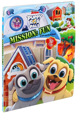 Disney Puppy Dog Pals: Mission Fun Lift-The-Flap
