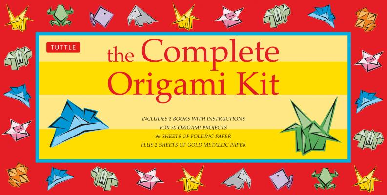 The Complete Origami Kit: Kit with 2 Origami How-To Books, 98 Papers, 30 Projects: This Easy Origami for Beginners Kit Is Great for Both Kids and Adul