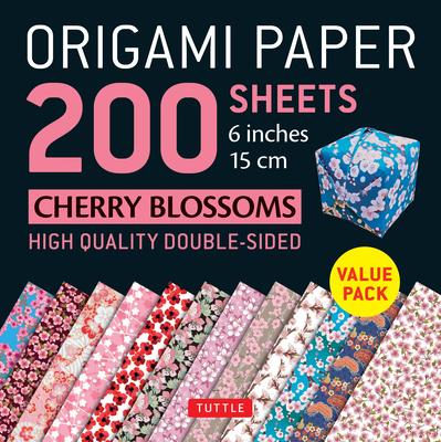 Origami Paper 200 Sheets Cherry Blossoms 6