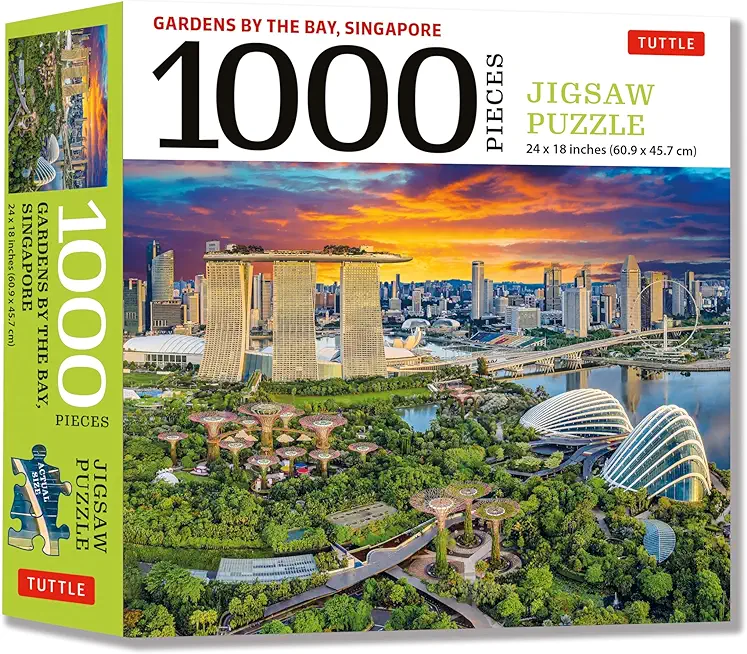 Singapore's Gardens by the Bay - 1000 Piece Jigsaw Puzzle: (Finished Size 24 in X 18 In)